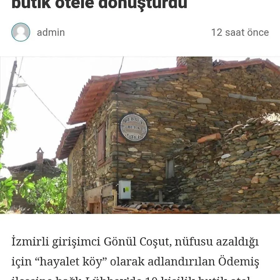 Lubbey Butik Otel Dolaylar 0*,